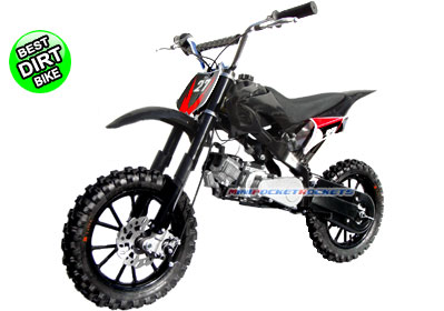 Rocket Motorcycle Holeshot Off Road Motorcycles,Pull Start,EPA Approved,Max Load 220LBS 49CC/4-Stroke Quiet Engine US Spot quistrepon Pocket Bikes,Mini Gas Dirt Bike for Kids 