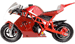 red pocket bike